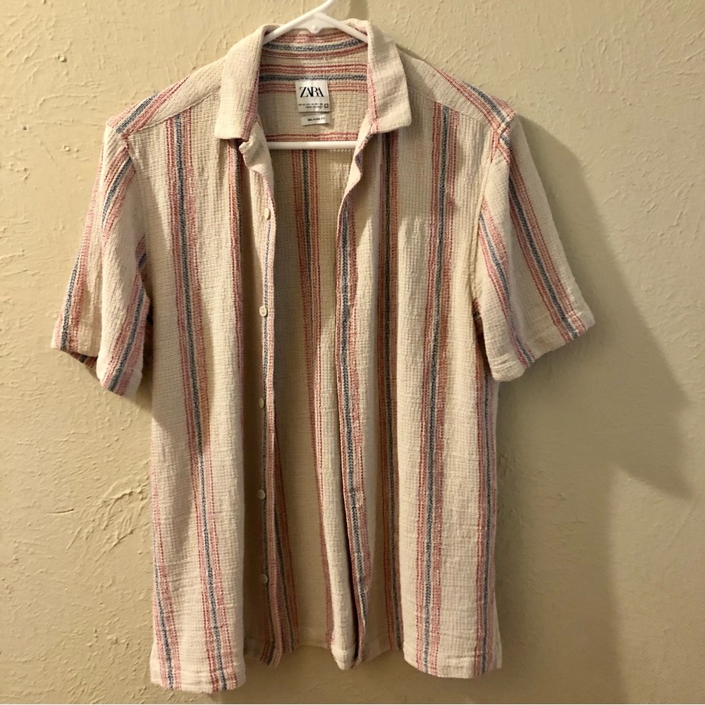 Zara men’s button down shirt